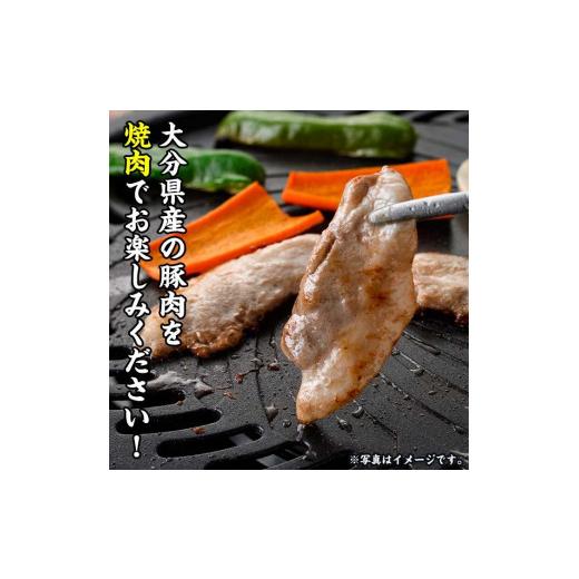 ふるさと納税 大分県 佐伯市 大分県産 豚バラ スライス (計1kg・500g×2P)