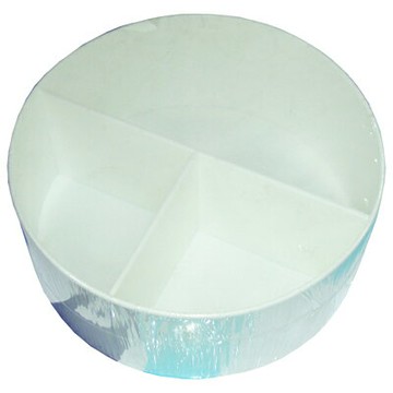 【文具通】圓形 三格 筆洗盤 筆洗桶 N6010001【APP滿額下單10%點數(單一帳號最高1000點)】4/30止