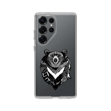 Galaxy S25 Ultra Clear 透明 - 花生騷 WasangShow - 勇氣黑熊