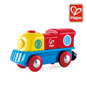 奇哥 德國Hape 彩虹電動火車