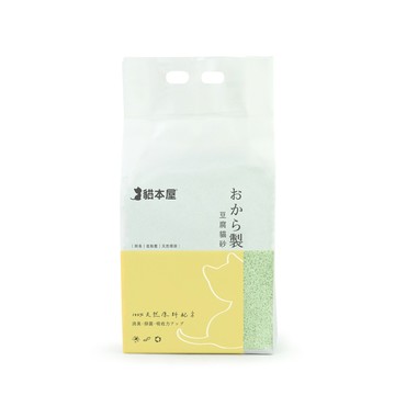 貓本屋 【8包入】破碎型豆腐貓砂(6L)-綠茶