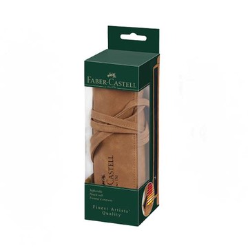 【Faber-Castell】輝柏 藝術鉛筆卷-咖啡色 /個 180010