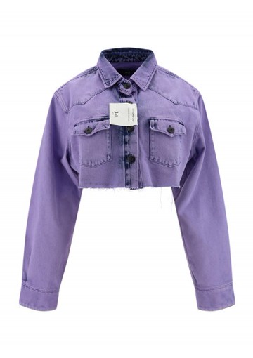 3x1 Denim - Stefy Jacket - Womens - Purple