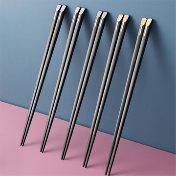 德國精工筷子家庭2025新款家用日式高檔合金筷子耐高溫抗菌防霉防