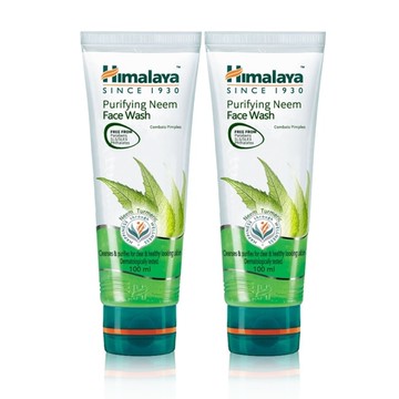 Himalaya苦楝淨化潔面膠100mL(2入)