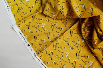 兔子設計款布料 - 鳥語花香