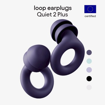 官方免運 Loop Quiet 2 Plus - 降噪耳塞 (-27dB) 用於睡眠、專注力、學習、噪音靈敏度和旅行