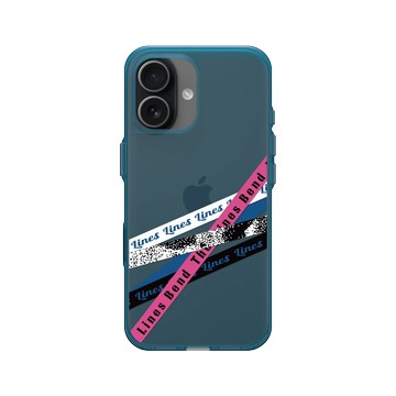 iPhone 17 Clear (相機按鈕) 夜幕藍 - Feng Ze 邱鋒澤 - BEND THE LINES