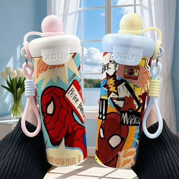蜘蛛人 蜘蛛人4 Spider-Man 新蜘蛛人電影蜘蛛人帥氣周邊316內膽保溫杯大容量便攜新款高顏值學生男生杯子