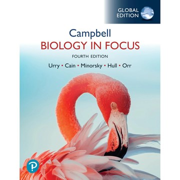 [華通書坊]Campbell Biology in Focus 4/E Urry 9781292485218