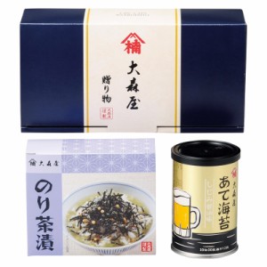  大森屋 しじみ醤油味付のり のり茶漬セット しじみ醤油味付のり (10切30枚) のり茶漬 (約5.4g×4袋)× 各1