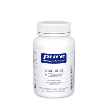 Pure Encapsulations Ubiquinol VESIsorb 60 Capsules