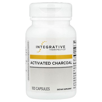 Integrative Therapeutics, 活性炭，100 粒膠囊（每粒膠囊 280 毫克）
