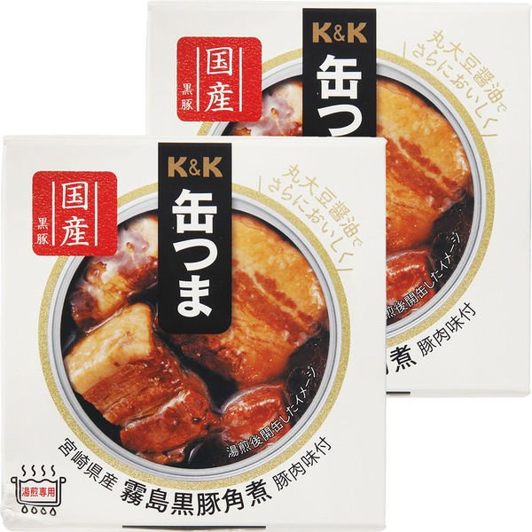 国分グループ本社国分グループ本社 KK 缶つま 霧島黒豚 角煮 1セット（2個）