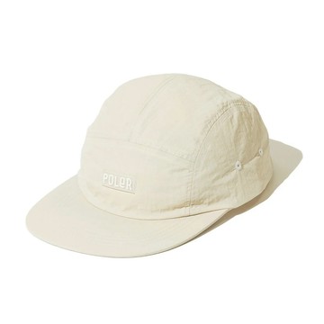 日本限定 POLER FURRY FONT NYLON 5P CAP 五片尼龍帽 / 象牙白