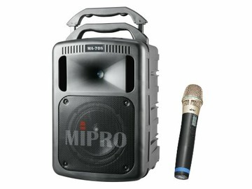 MIPRO MA-708 豪華型手提式無線擴音機 附兩支無線麥克風