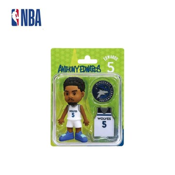 NBA 立體球星公仔吊卡磁鐵 灰狼隊 Anthony Edwards