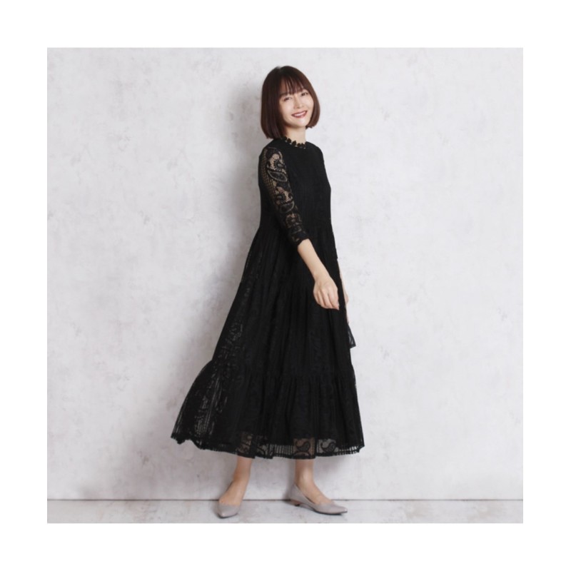 Martha マーサ ビクトリアンレースロングワンピース ワンピース Dress 通販 Lineポイント最大get Lineショッピング