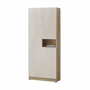 ASSARI-庫克2.5尺三門高鞋櫃(寬76x深38x高185cm)左門