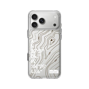iPhone 17 Pro Max Clear Case（相機按鈕） 透明 - Nature Explorers 自然探索指南 - 阿爾伯特峰