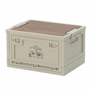 Hiromimi~LINE FRIENDS宅家摺疊收納箱(1入)30L