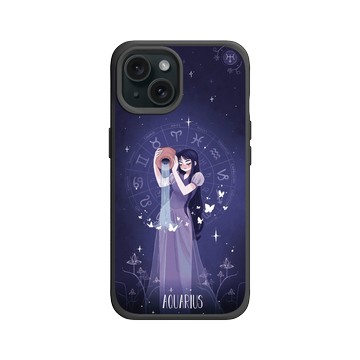 iPhone 15 SolidX 黑 - Ludmilacerafoce - 水瓶座