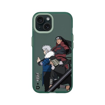 iPhone 15 Clear 憂墨綠 - 火影忍者 Naruto - 角色系列-三代火影