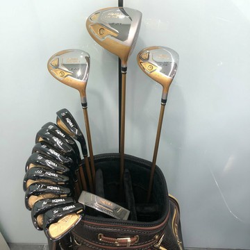 二手高爾夫球桿S-03四星套桿黑金鐵桿組全套男士golf桿