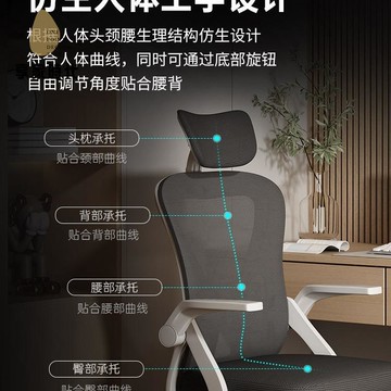 免運  電腦椅 子舒適家用 人體工學 椅電競椅可升降椅辦公椅大學生靠背椅子xj7291