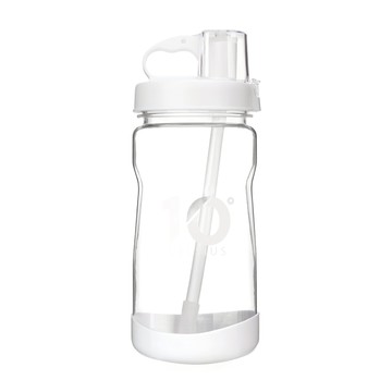 10 Degree CELSIUS 吸管水壺 245mm高 110mm寬  白色  1L  1個