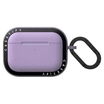 CASETiFY 終極防摔霧面耳機保護殼 + 掛環  深紫色  1套  AirPods Pro 3