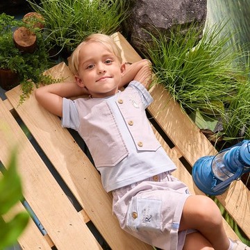 清新比得大口袋五分褲