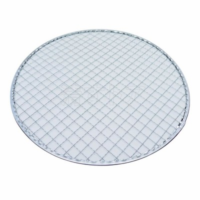 金網 平型 27cm 10枚(1枚あたり30円) 業務用焼網 使い捨て金あみ 七輪用焼きあみ