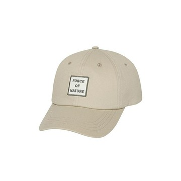 BBC EARTH 男女 BOX SLOGAN BALL CAP 休閒帽 米色 BE5ACA05U310