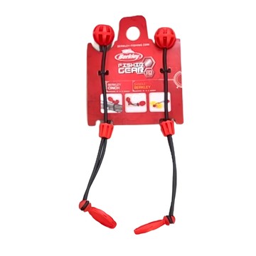 Berkley 貝克力 Cinch 快速束竿帶 MRMSC-LARGE  紅色  Large