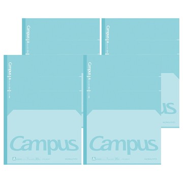 KOKUYO 國譽 Campus全攤平筆記本B罫  綠色  4本