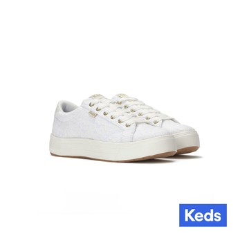 Keds PARK LACE CEL 限量蕾絲鞋面厚底休閒鞋 WF68996