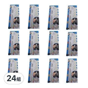 minono 米諾諾 拋棄式間隙刷組 22.5 x 1.5 x 0.6cm  灰色  0.3cm  24組