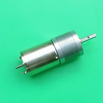 拆機微型370減速直流馬達 大扭矩 雙軸電機 全金屬齒輪DC12V 77轉