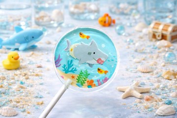 分層棒棒糖 - 小鯊魚的夏日冒險