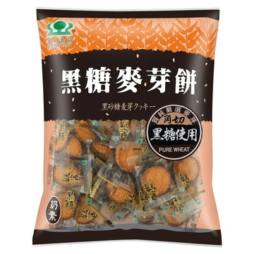 昇田食品 黑糖麥芽餅  500g  1個