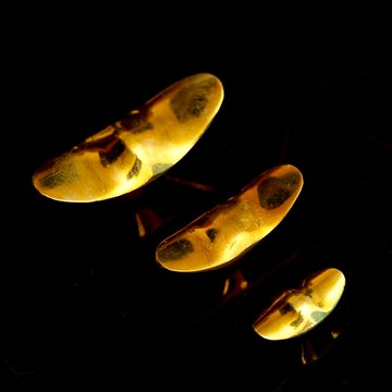 佛道教家居財位風水財神關公供奉招財進寶純銅金瓜子實心元寶