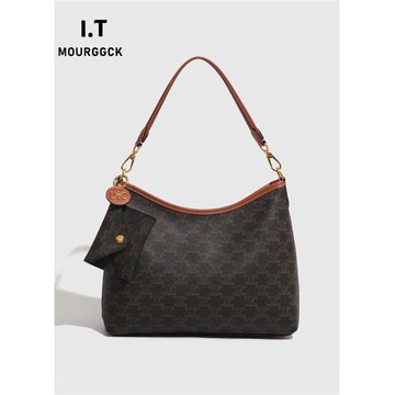 托特包女休閑大容量通勤包腋下包包高級感女士手提包單肩斜挎包