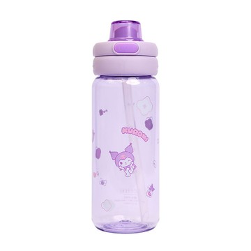 HOUSUXI三麗鷗酷洛米Tritan雙飲彈蓋水瓶/ 650ml eslite誠品