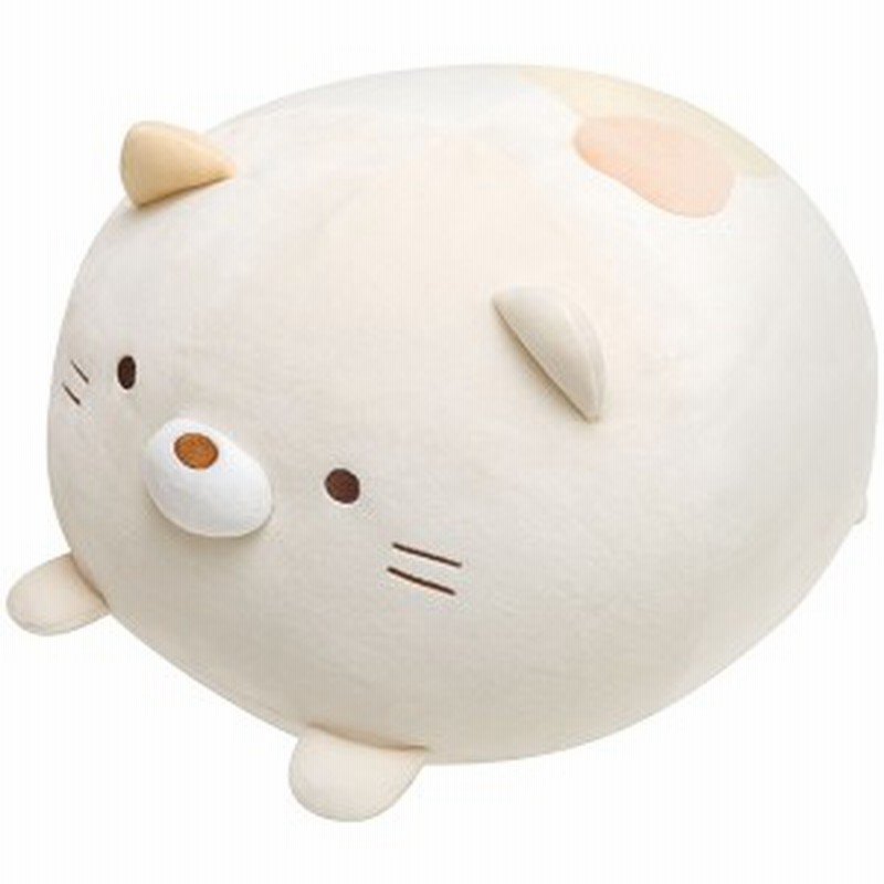 すみっコぐらし スーパーもーちもち大福クッション ねこ Sサイズ ぬいぐるみ Mx ネコ 猫 スーパーもちもちクッション すみっこ 通販 Lineポイント最大1 0 Get Lineショッピング