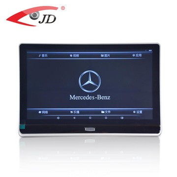 新款11.6寸安卓電視後座娛樂系統車載安卓mp5頭枕顯示器車載電視