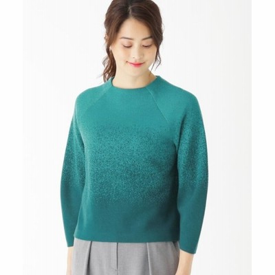 モディファイ ウールグラデーションボトルネックニット レディース モスグリーン 40 M ミセス Modify 通販 Lineポイント最大get Lineショッピング