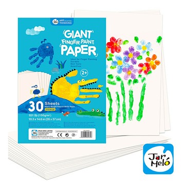 【JarMelo原創美玩】手指畫專用紙2入超值組(共60張)