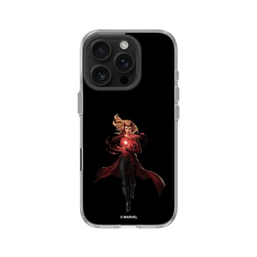 iPhone 16 Pro Clear Case（相機按鈕） 透明 - 迪士尼-漫威 Marvel - 緋紅女巫