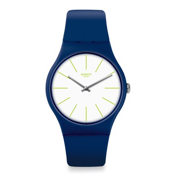 Swatch BLUESOUNDS 經典手錶/男錶/女錶/瑞士製造 SUON127 (41mm)【官方旗艦店】